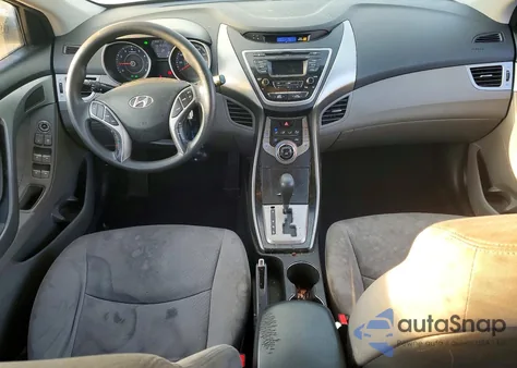 2013 Hyundai Elantra Gls z USA, uszkodzony, nr VIN KMHDH4AEXDU862583